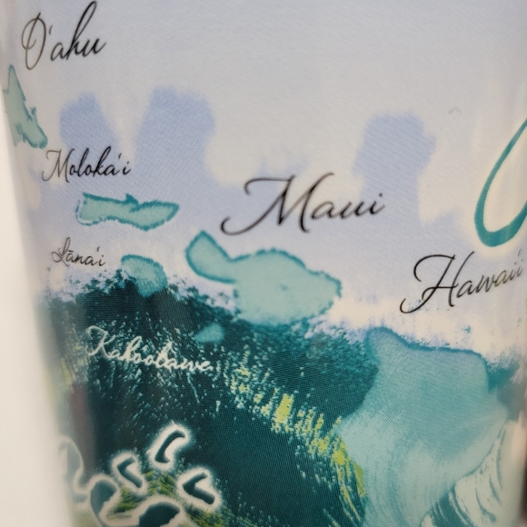 Maui Hawaiian Island Treasures Hawaii map coffee mug Island Waves Hawai'i - Picture 9 of 9